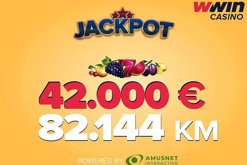 Samo na WWinu: Zaigraj slot igre i osvoji jackpot od 42.000 eura!