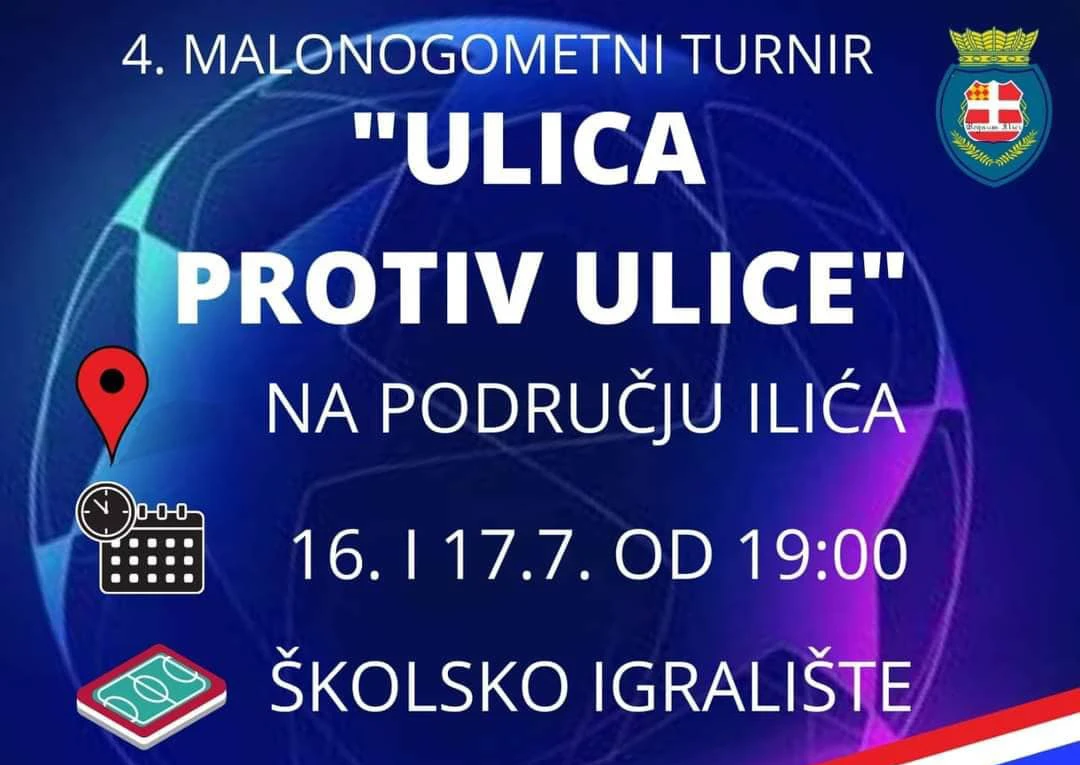Malonogometni turnir 'Ulica protiv ulice' u Ilićima