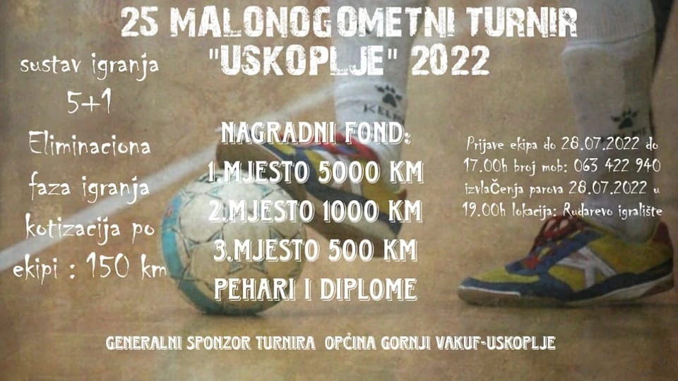 Malonogometni turnir ''Uskoplje''