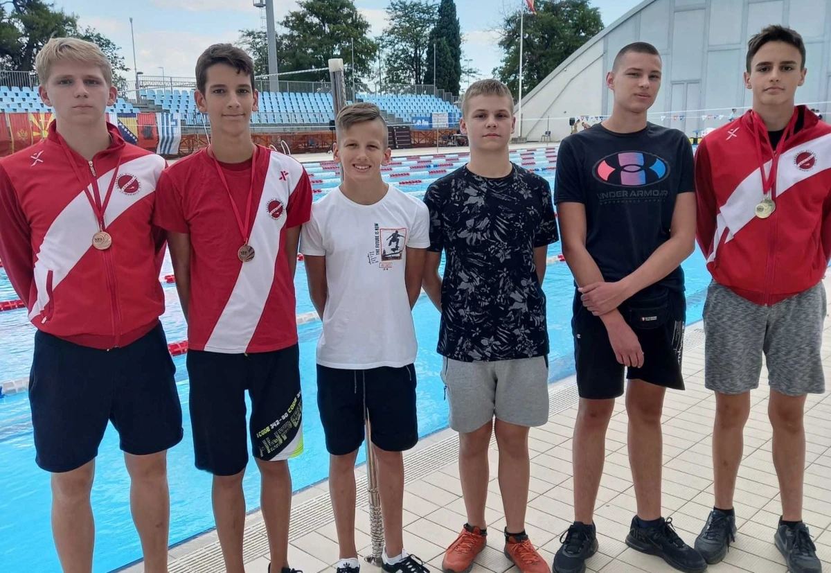 Sedam odličja za APK Zrinjski na Montenegro Openu 2022.