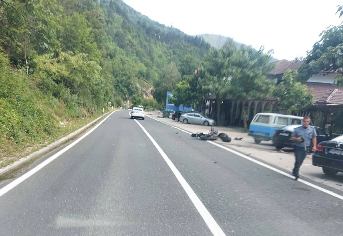 Prometna nesreća u Kanjini: Jedna osoba zadobila teške tjelesne ozljede