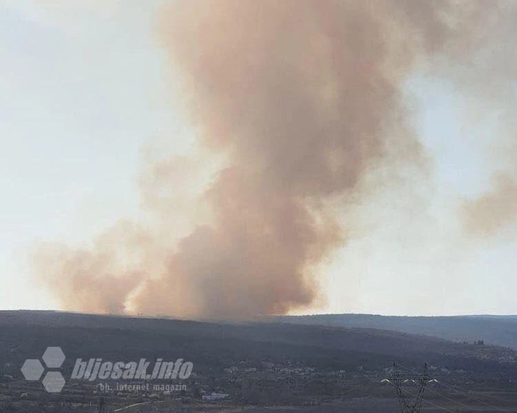 Počelo je: 12 požara u Hercegovini