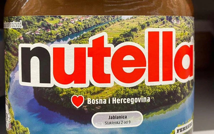 I Mostar se nalazi na limitiranom izdanju Nutelle