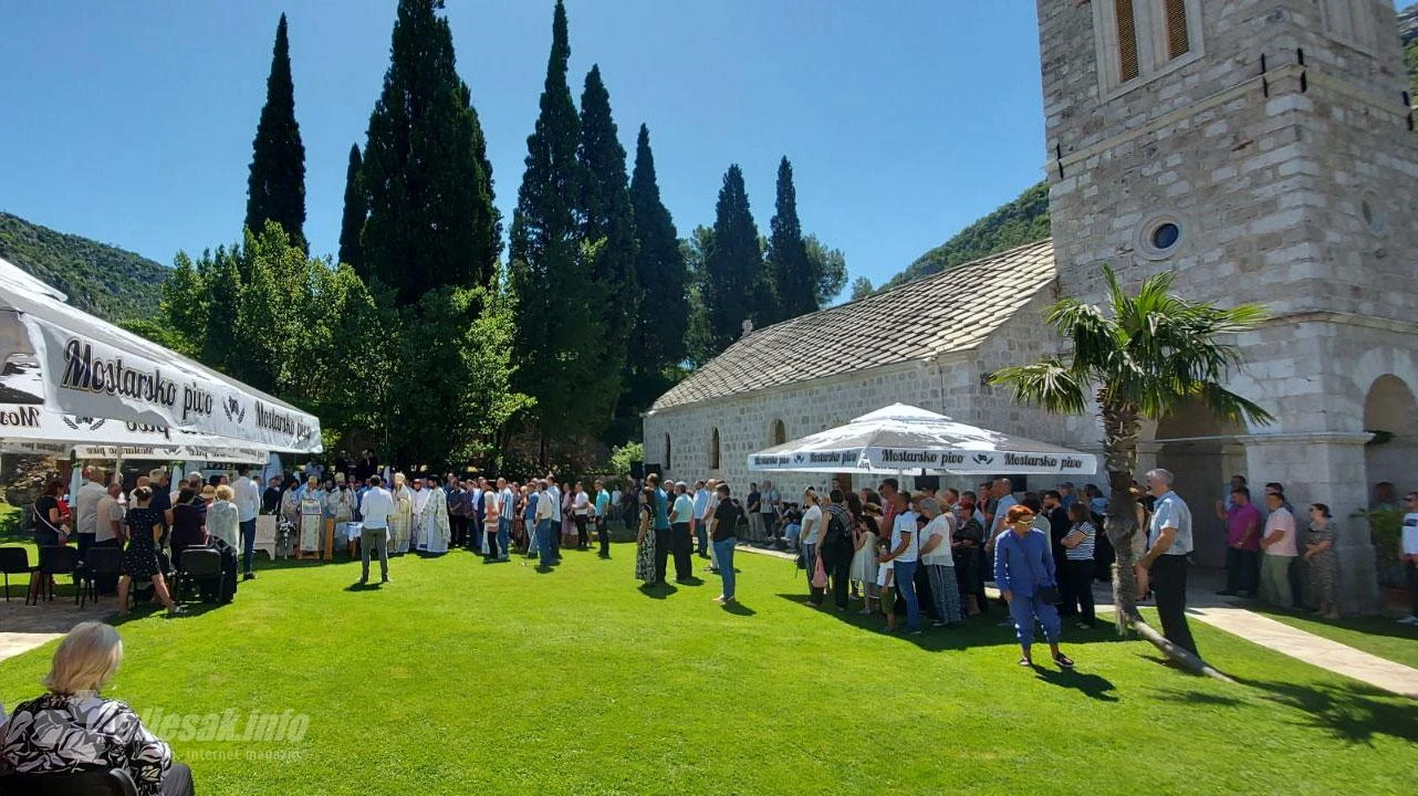 Sveti mučenici Žitomislićki po prvi put proslavljeni u svome manastiru i dolini Neretve