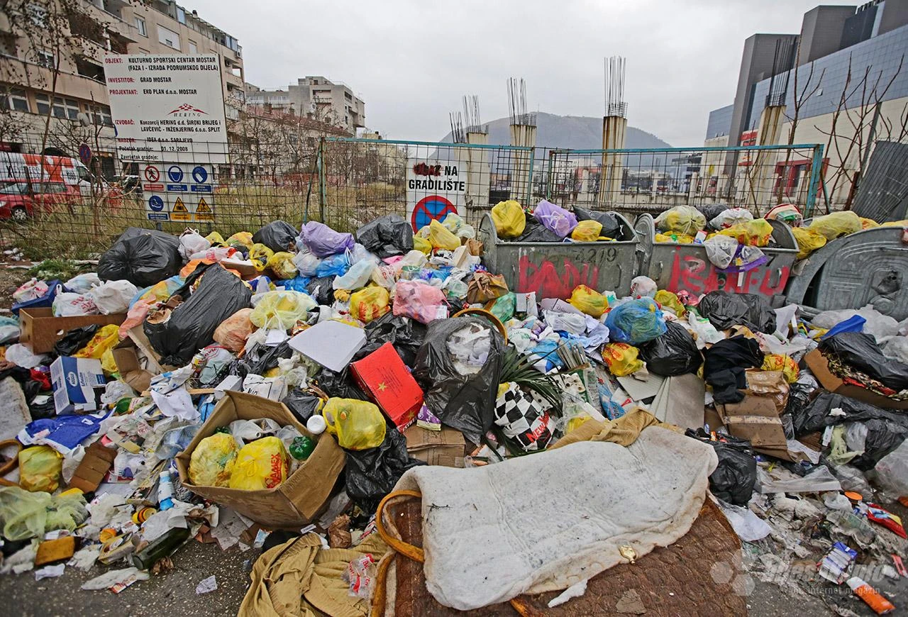 Dobra vijest za Mostarce: 5 milijuna eura za zbrinjavanje otpada