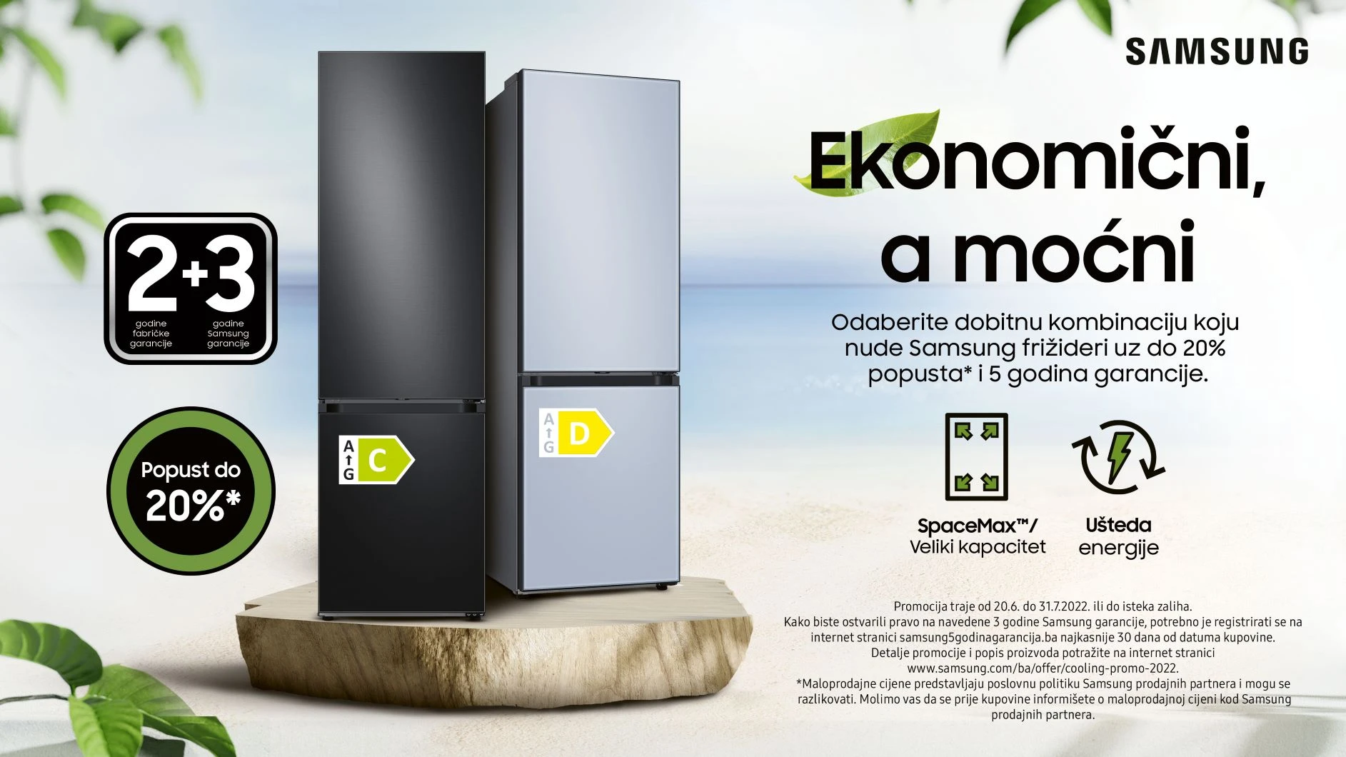 Rashladite se uz posebnu promociju Samsung frižidera!