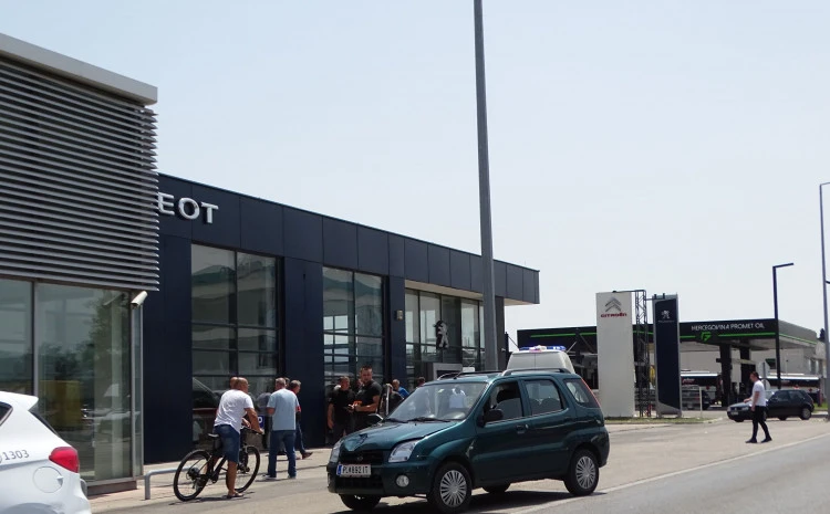 Na Bišću Polju udaren pješak iz Stoca