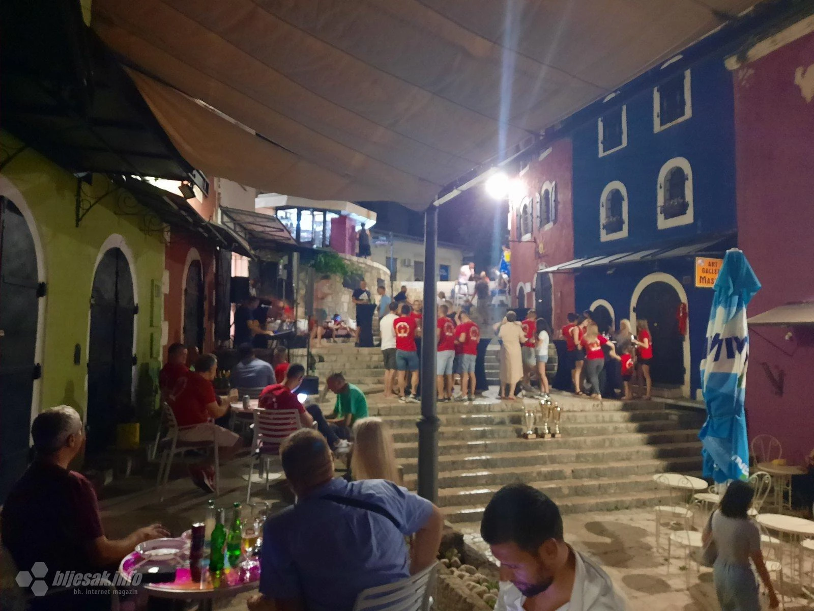 Mostar: Slavlje i vatromet zbog dvostruke krune