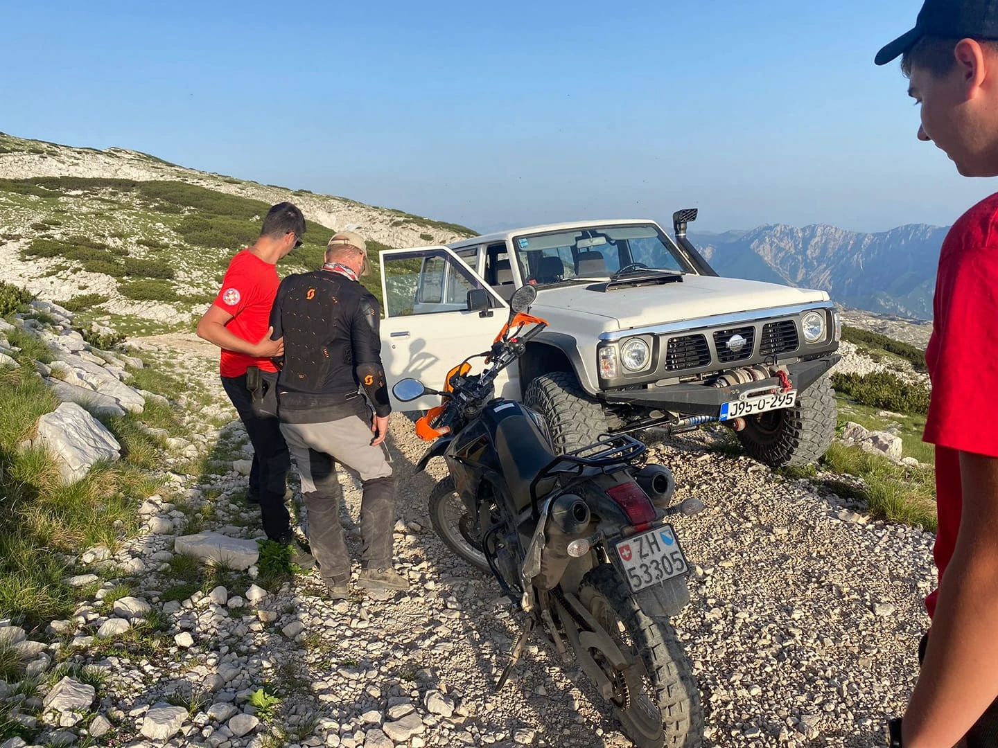 Švicarski motociklist ozlijeđen na Čvrsnici