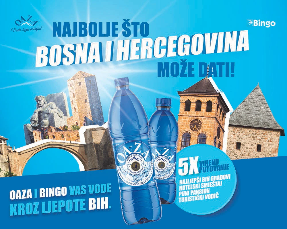 Oaza i Bingo vas vode kroz ljepote Bosne i Hercegovine
