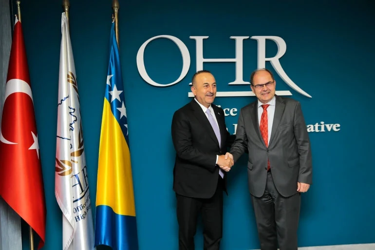 Cavusoglu nakon susreta sa Schmidtom: Nastavit ćemo pružati podršku OHR-u