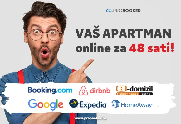 Vaš apartman online za 48h