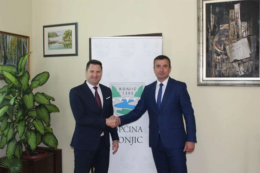 Tivat i Konjic nastavljaju suradnju u području kulture, sporta i turizma