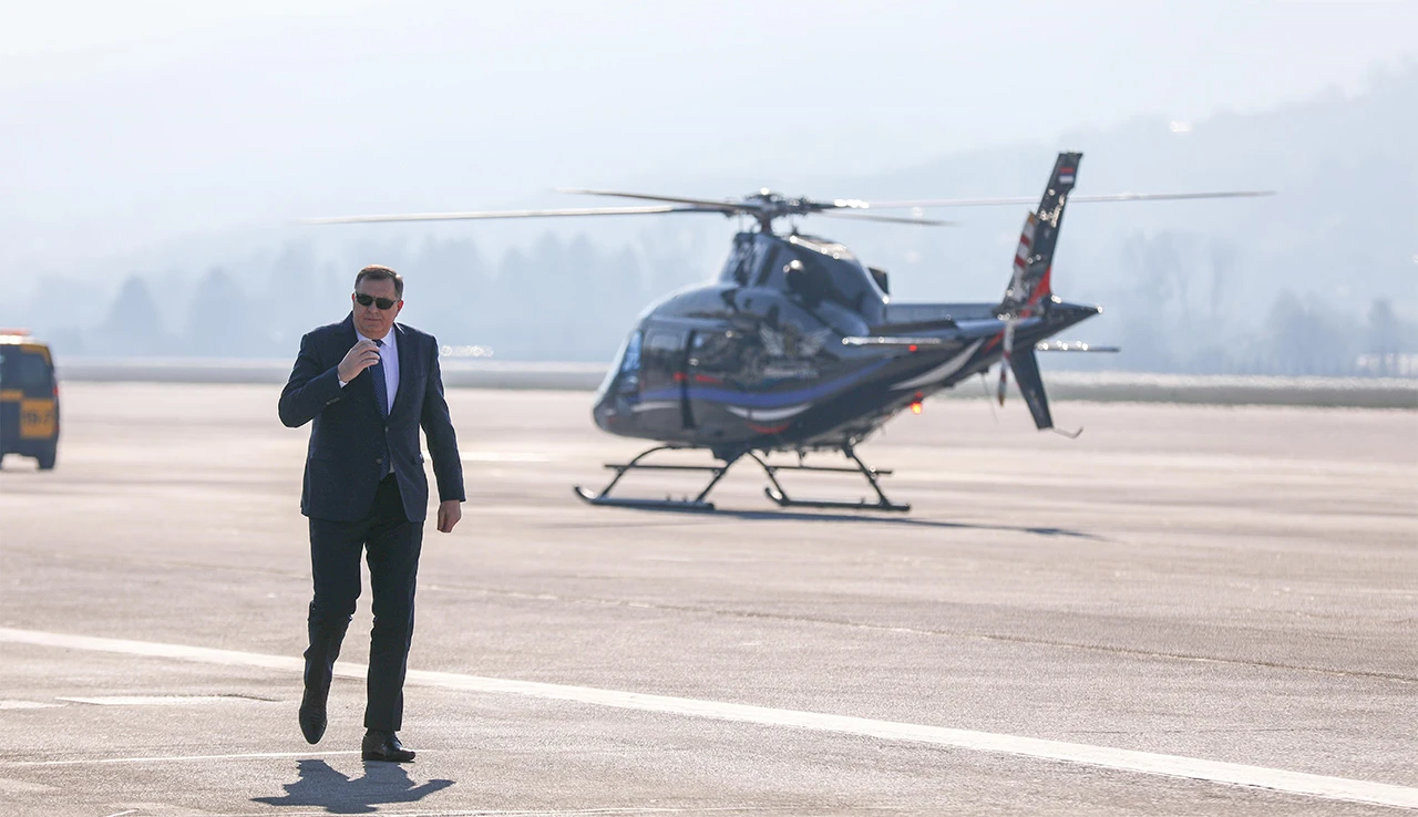 Dodik sletio u Istanbul 