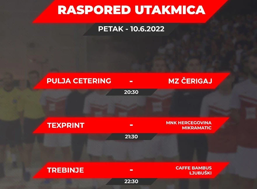 U Mostaru večeras igraju futsal majstori iz Zapadne i Istočne Hercegovine