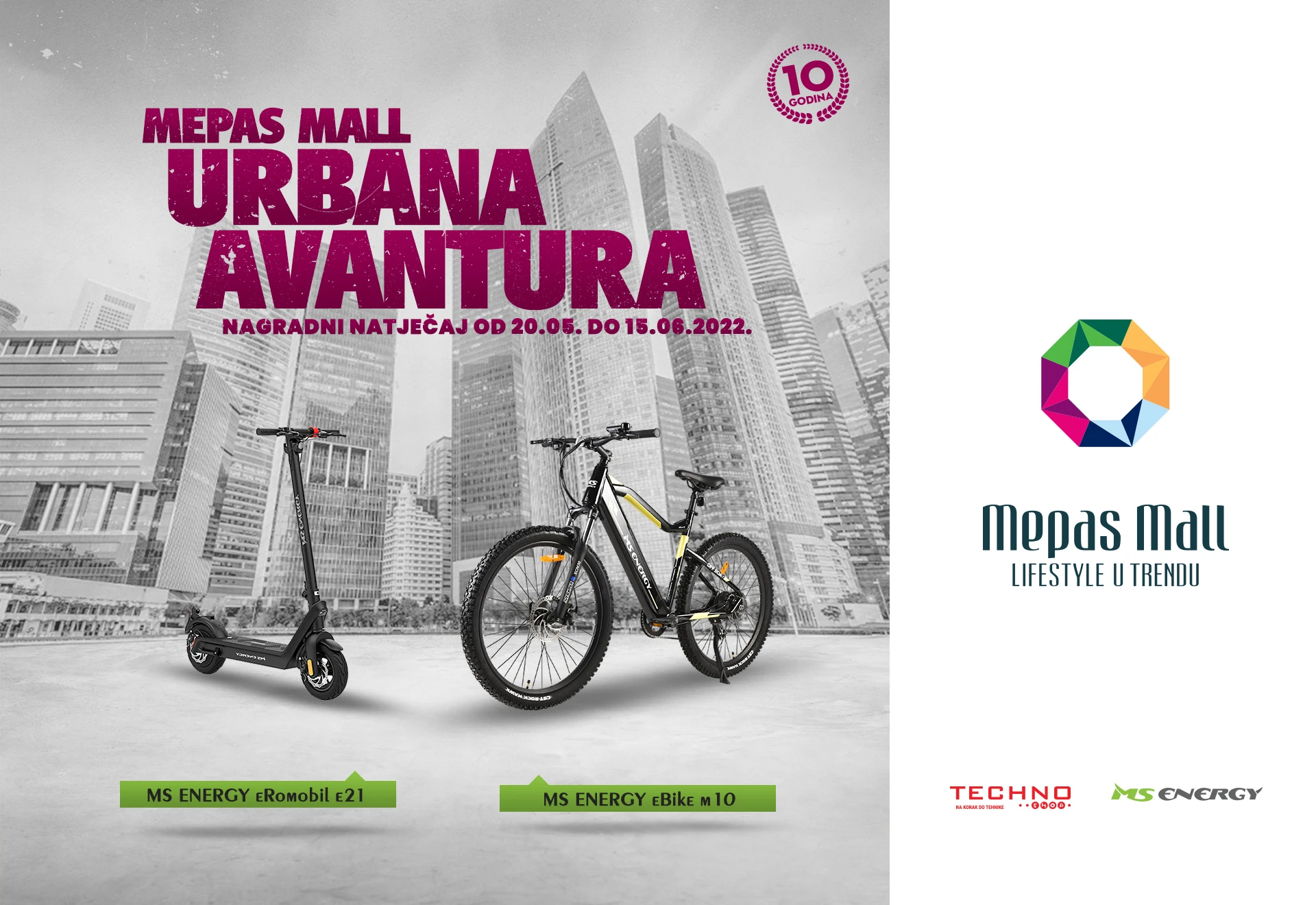 Mepas Mall Urbana avantura