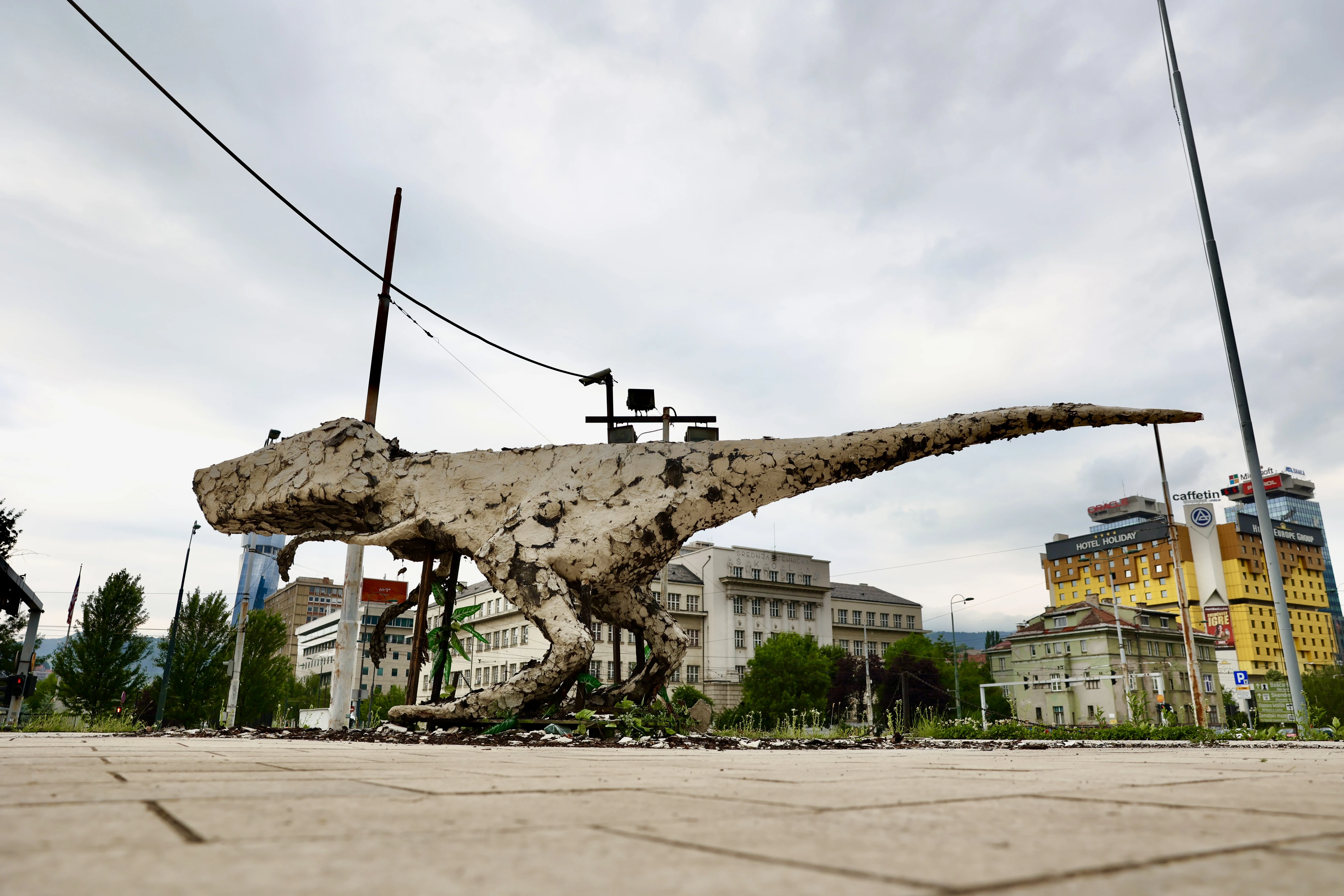 Frankie, dinosaur koji poziva ljude na akciju