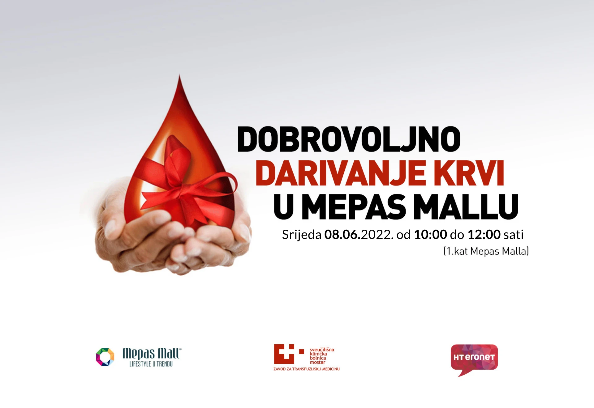 Dobrovoljno darivanje krvi u Mepas Mallu