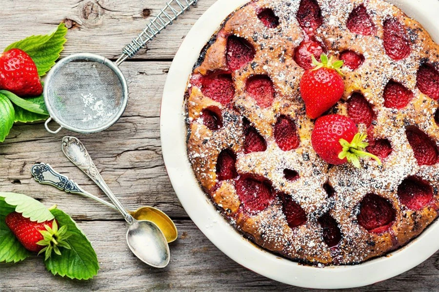 Clafoutis s jagodama