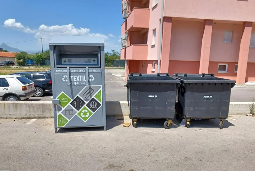Kontejneri za tekstil: Ljubuški ide korak dalje