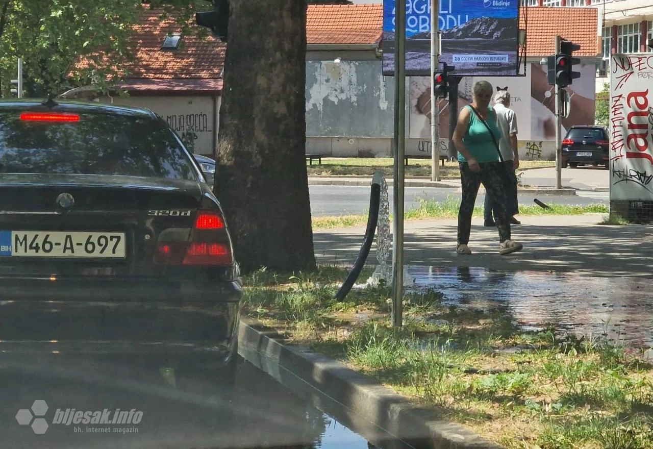 Rashladite se na mostarskim ulicama 