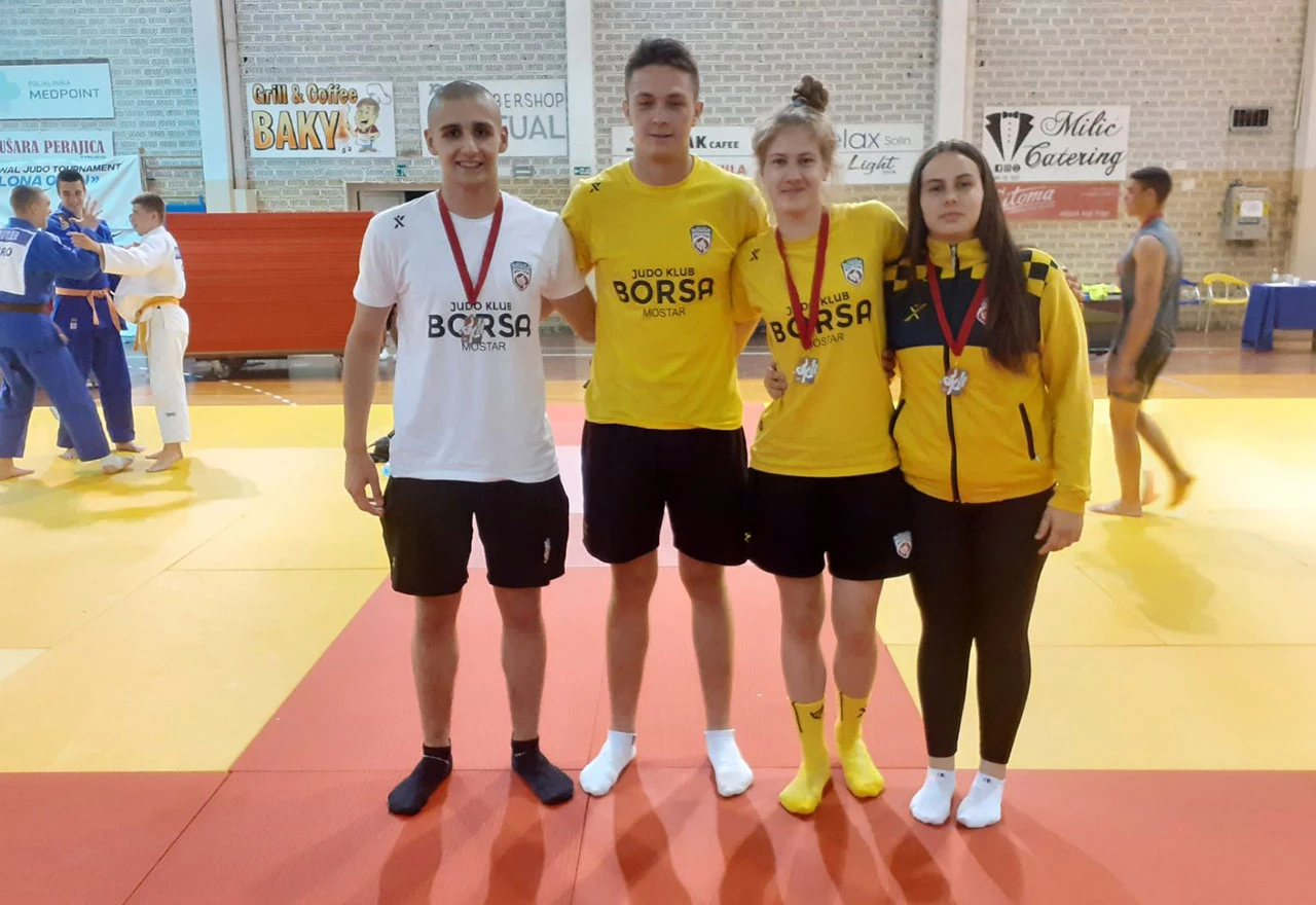 Borsin nastup na dva judo natjecanja
