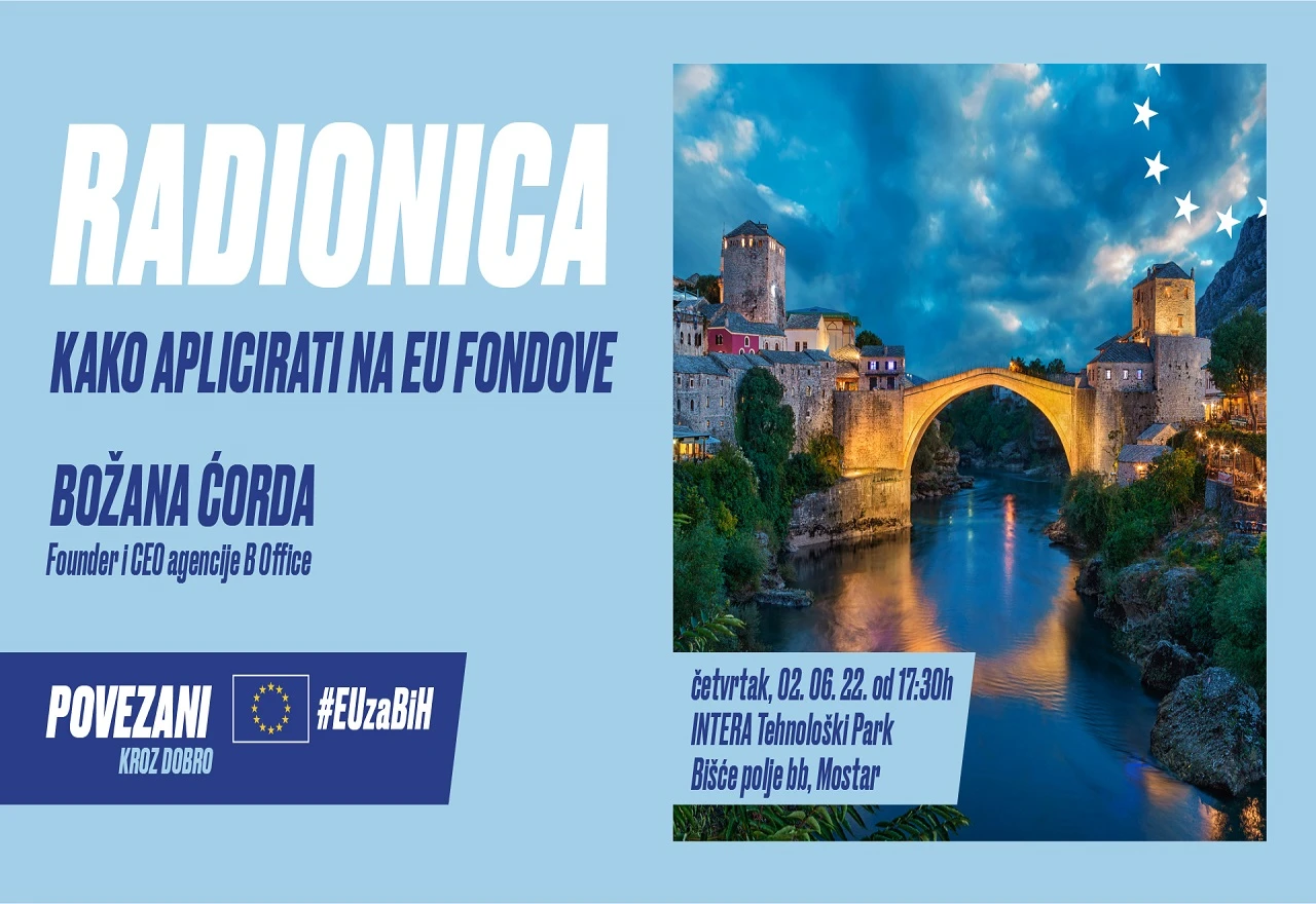 Radionica ''Kako aplicirati na EU fondove'' pomoći će vam da otklonite sve nedoumice