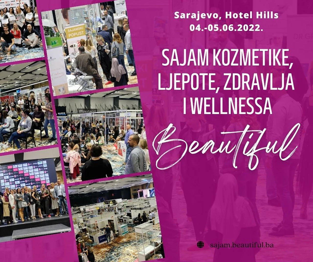 Za sve ljubitelje kozmetike i ljepote 4. i 5.6. Sajam BeautiFUL 2022