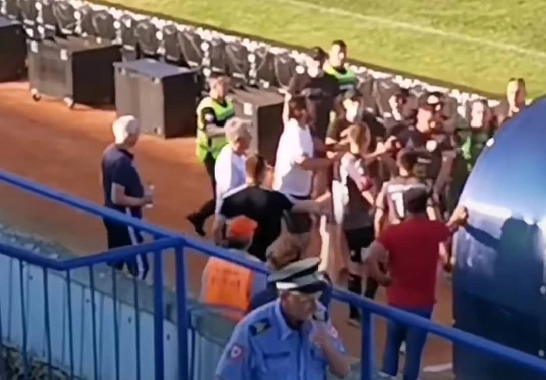 Navijači  Rudara napali igrače 