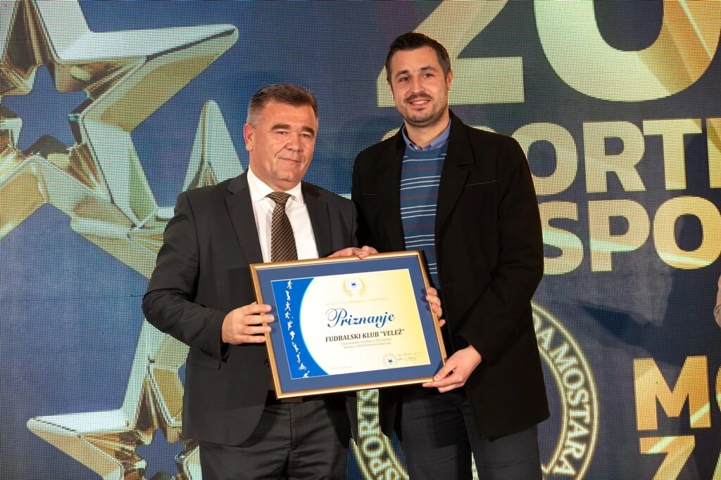 Salem Marić čestitao Veležu: Sport Grada Mostara pronosi najveću slavu i ugled svome gradu