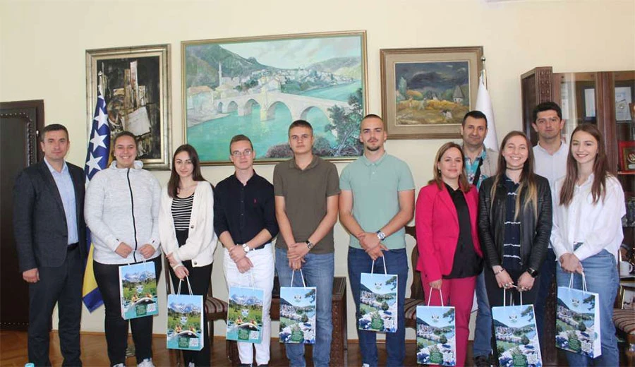 Gradonačelnik Konjica primio pobjednike i sudionike STEM natjecanja