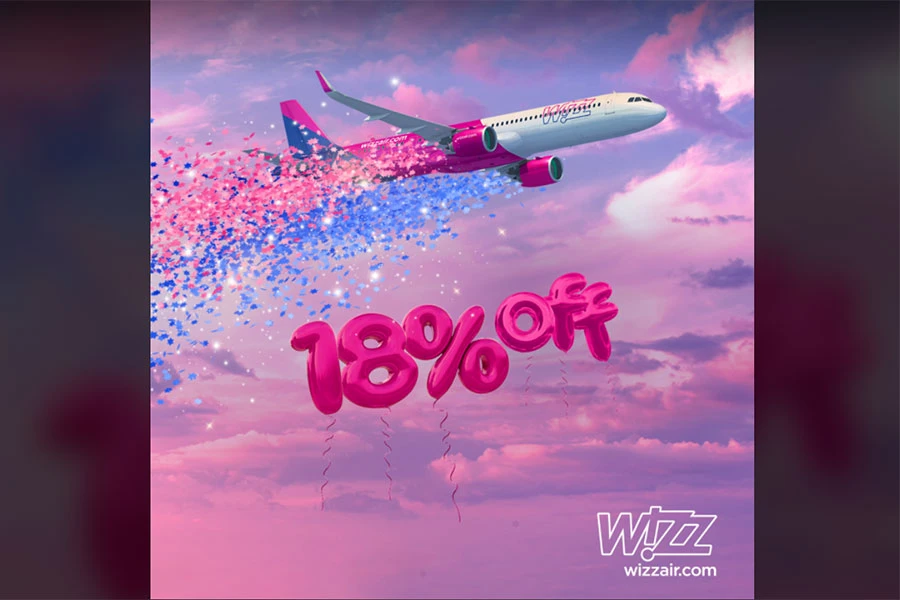 Wizz Air slavi 18. rođendan uz specijalni popust na sve letove