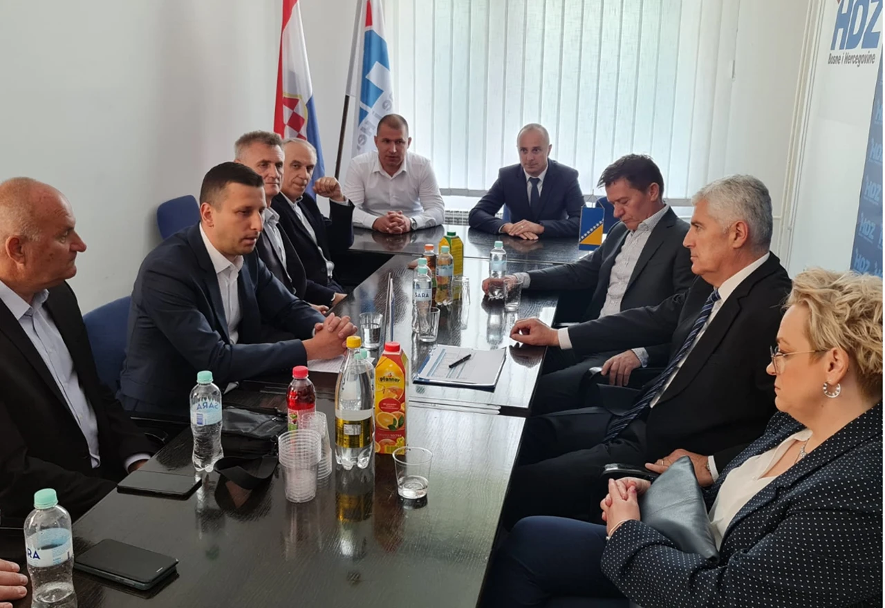 Čović sa tuzlanskim HDZ-om o izborima