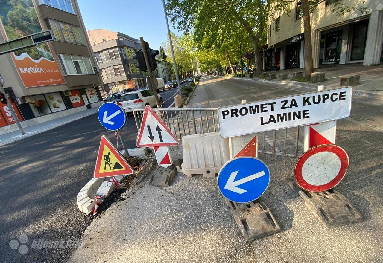 Promet teče bez ograničenja, uz radove na više lokacija