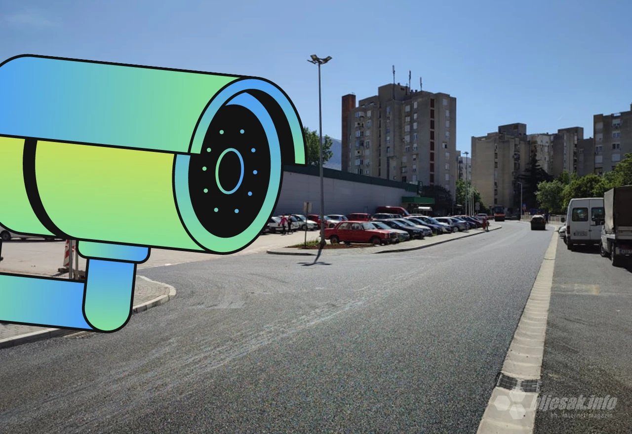 Stižu kamere: Preko 450 tisuća KM za video nadzor u Mostaru