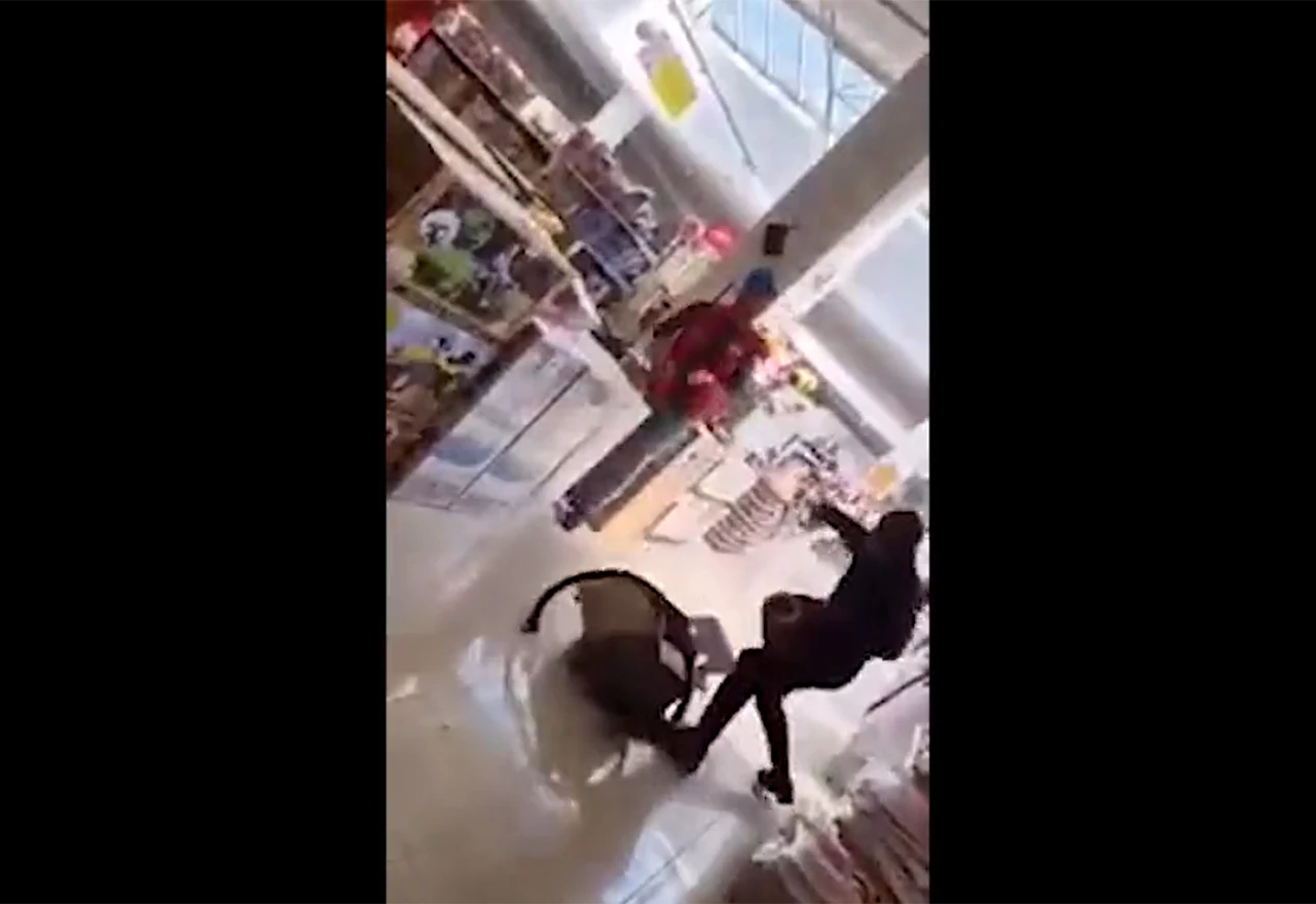 VIDEO | Demolirao trgovinu zbog pokvarenog usisivača