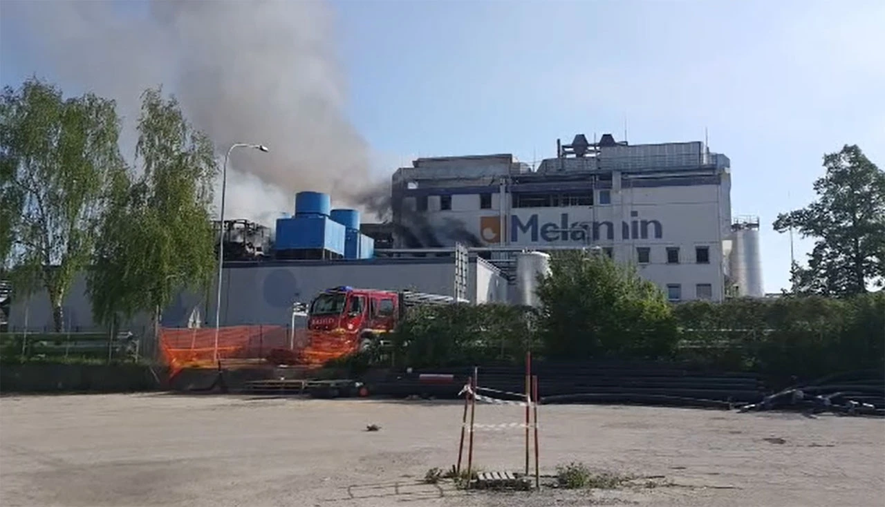 Video: Eksplozija u kemijskoj tvornici u Sloveniji, ozlijeđeno više osoba
