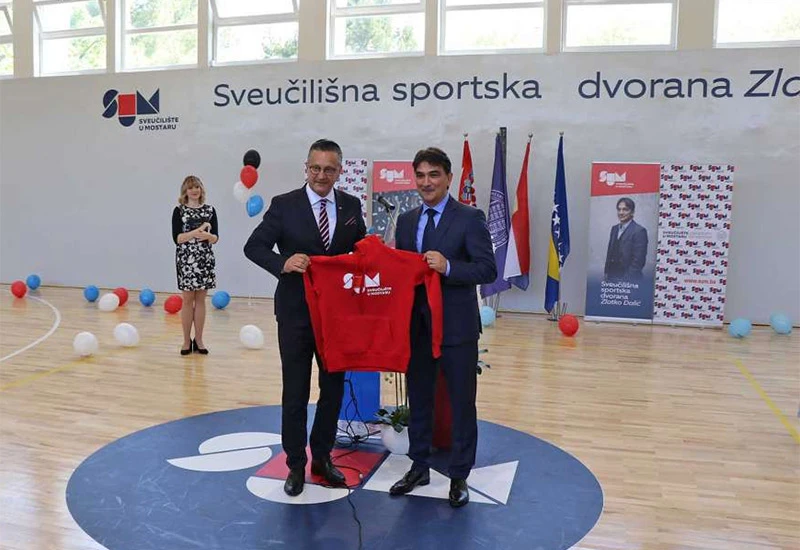 U Mostaru otvorena dvorana 'Zlatko Dalić'