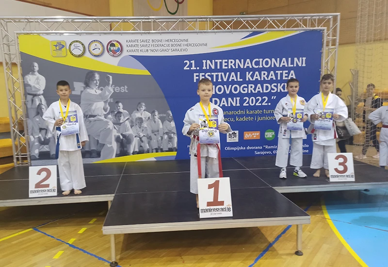 Karate klub ''Student'' Mostar donio nove medalje u grad na Neretvi