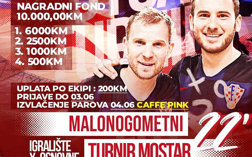 Počele prijave za malonogometni turnir: U Mostar dolaze futsal majstori iz cijele regije