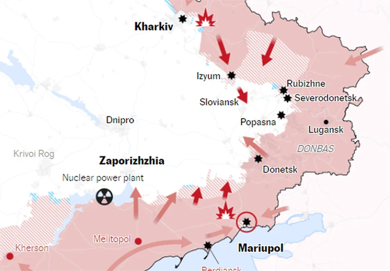 Ukrajinska vojska se povukla iz Popasne
