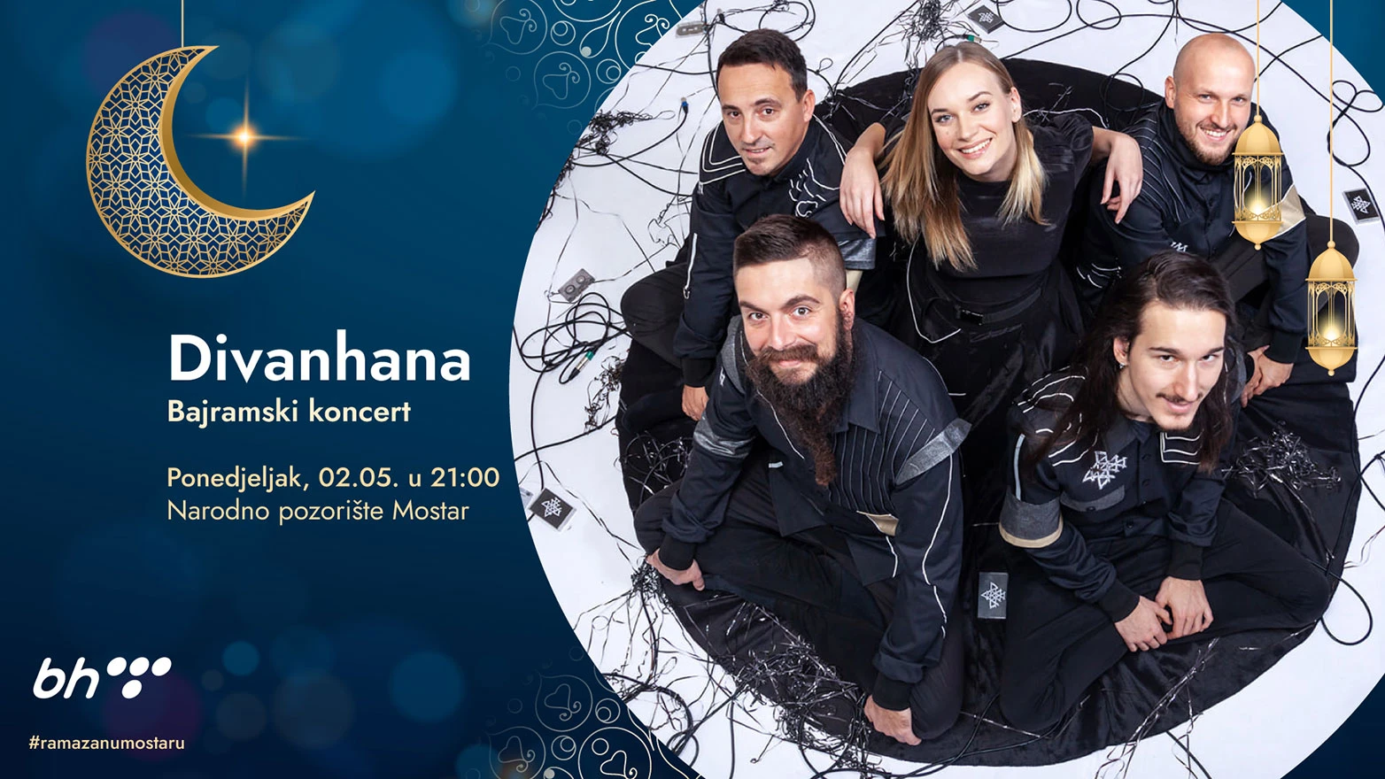 U ponedjeljak Bajramski koncert grupe Divanhana