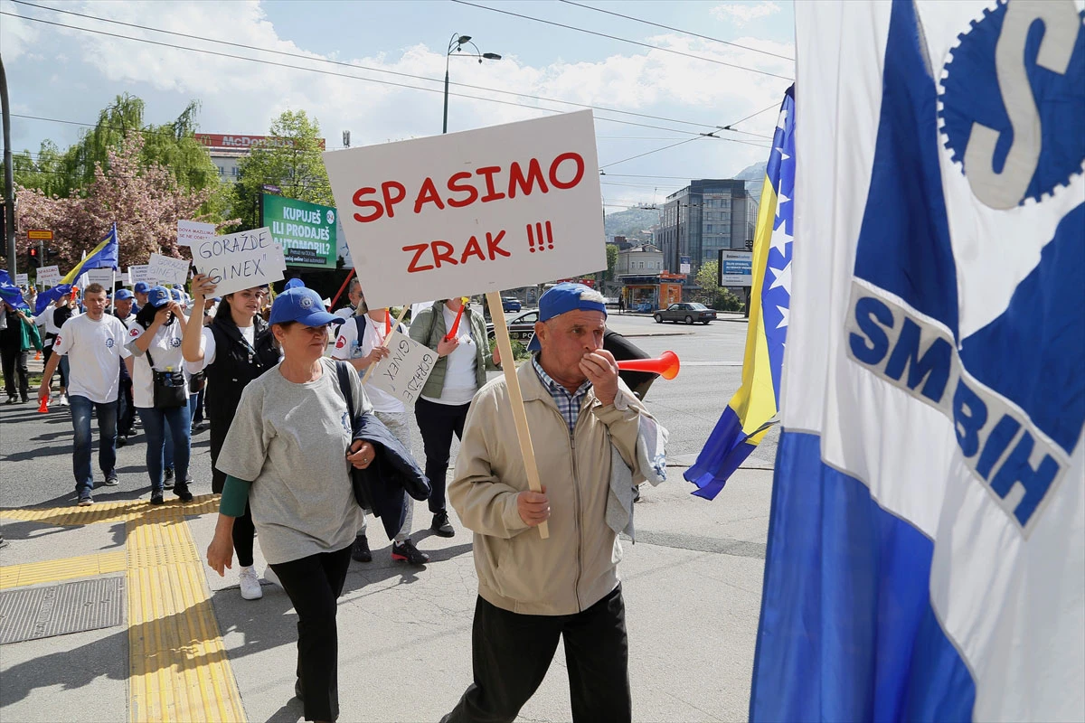 Metalci prosvjedovali u Sarajevu: Traže rješavanje šest ključnih problema