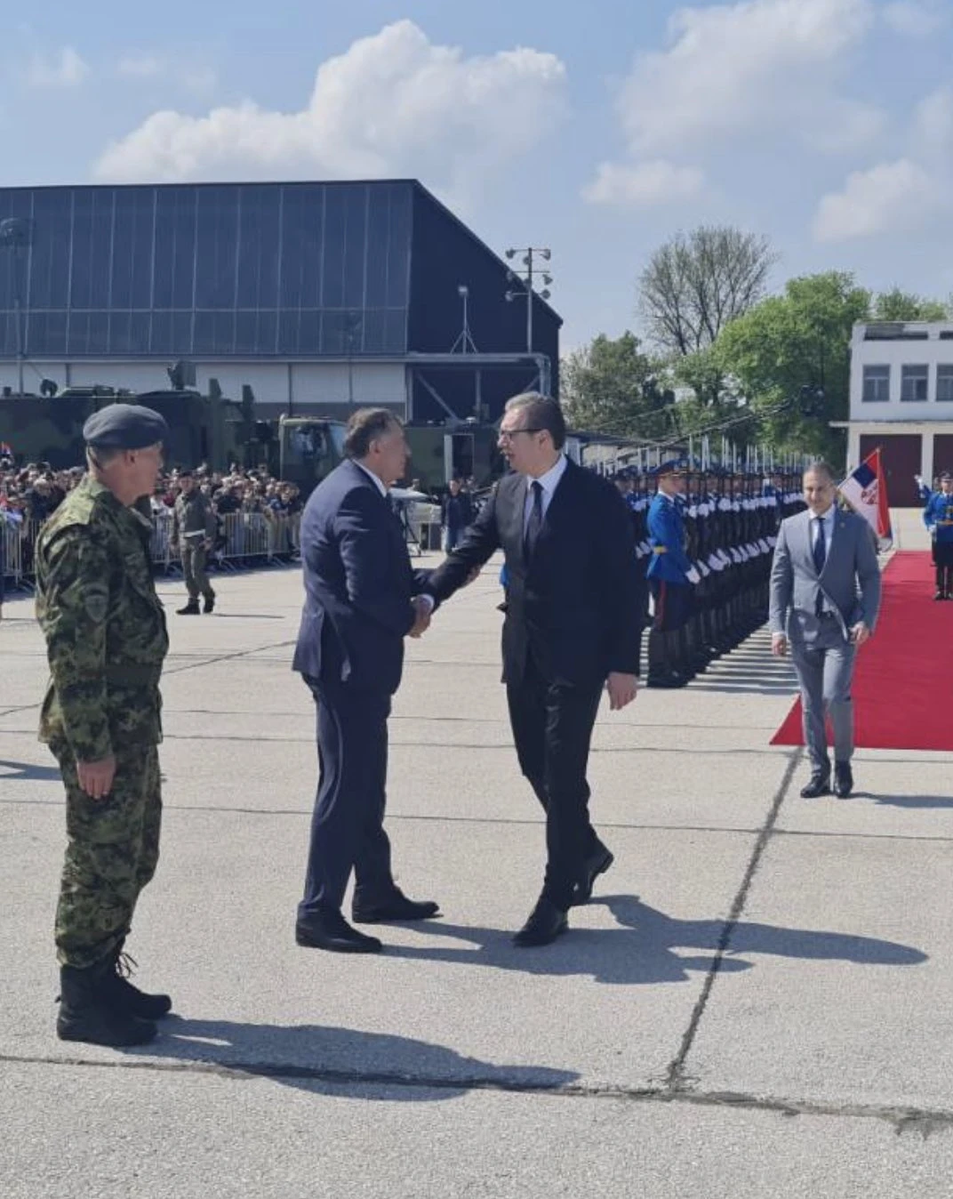 Dodik na vojnoj vježbi: Vojska Srbije može uspješno braniti i obraniti naš narod i Srbiju