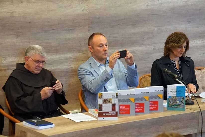 Škarica predstavio knjigu o  naslijeđu i izazovima Hrvata u BiH