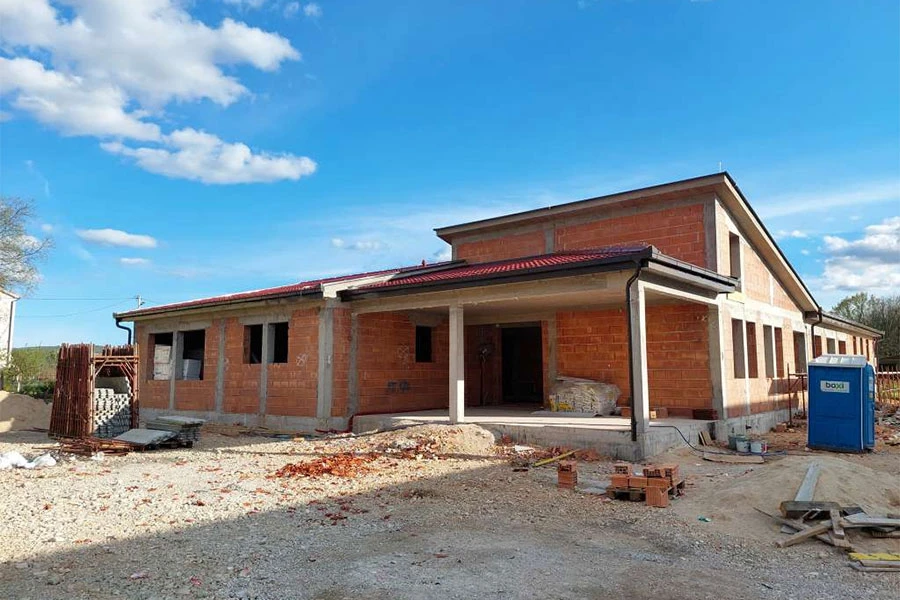 Završava se prva faza radova na Edukacijsko-rehabilitacijskom centru u Grudama