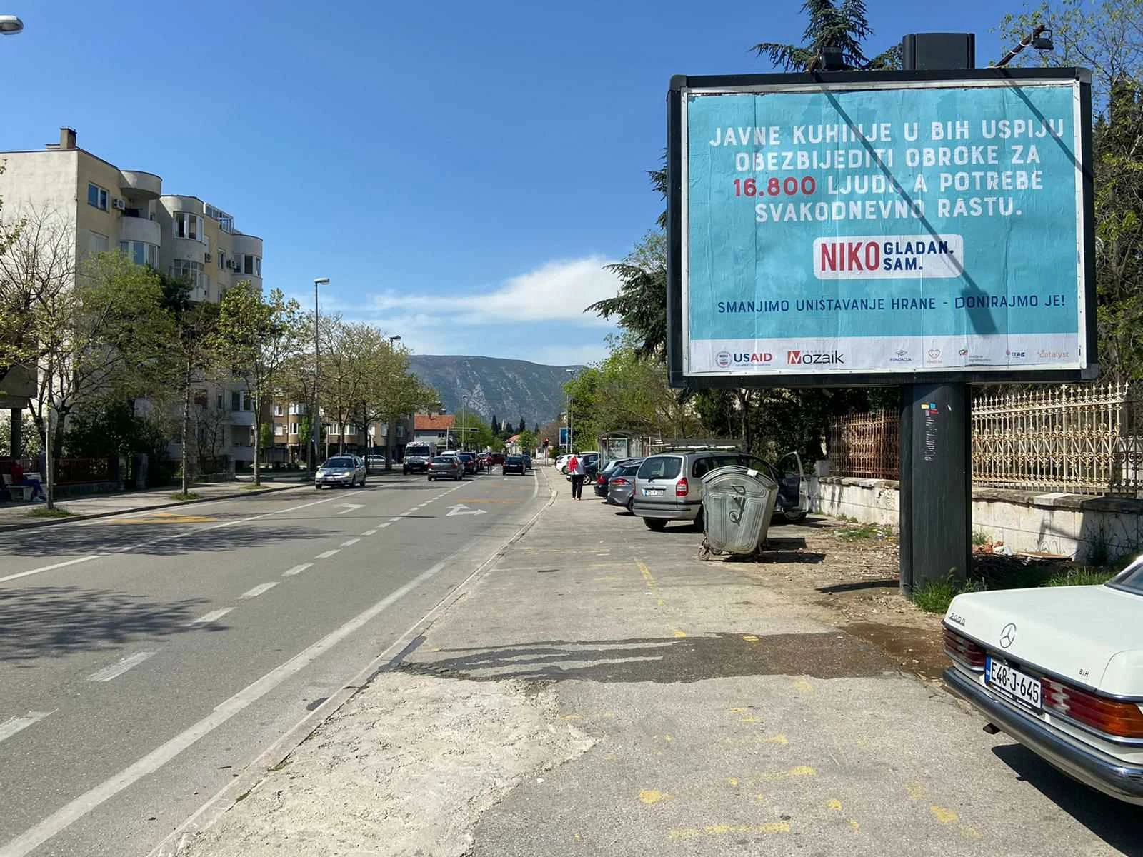 Pokrenuta kampanja ''Niko gladan. Niko sam'': Dnevno se u BiH uništi 767.123 obroka
