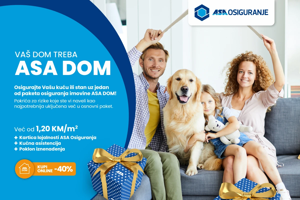 Zašto trebate imati osiguran dom?