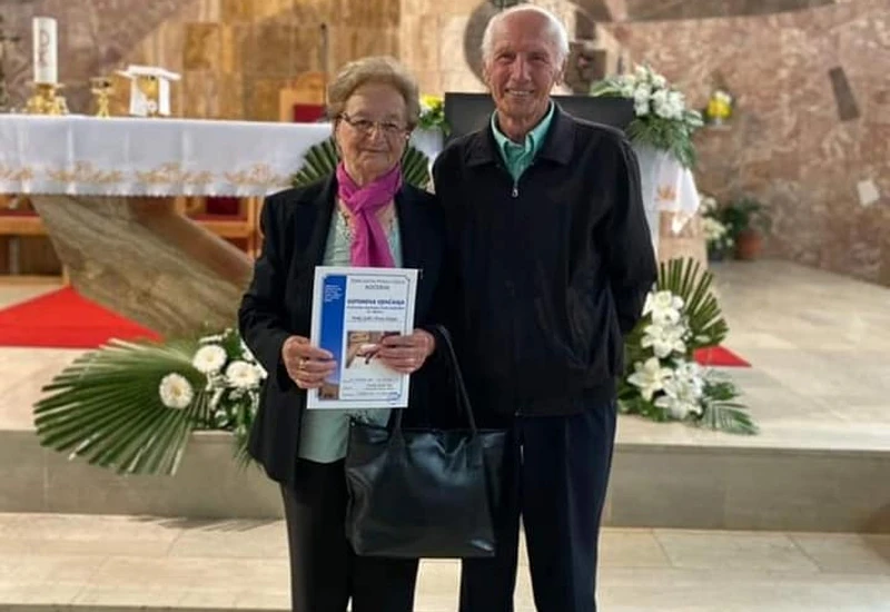 Vinko i Evica Galić proslavili 60. godišnjicu braka