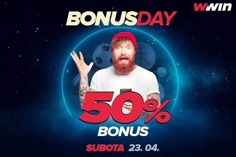 Wwin i u subotu dijeli bonus na uplatu